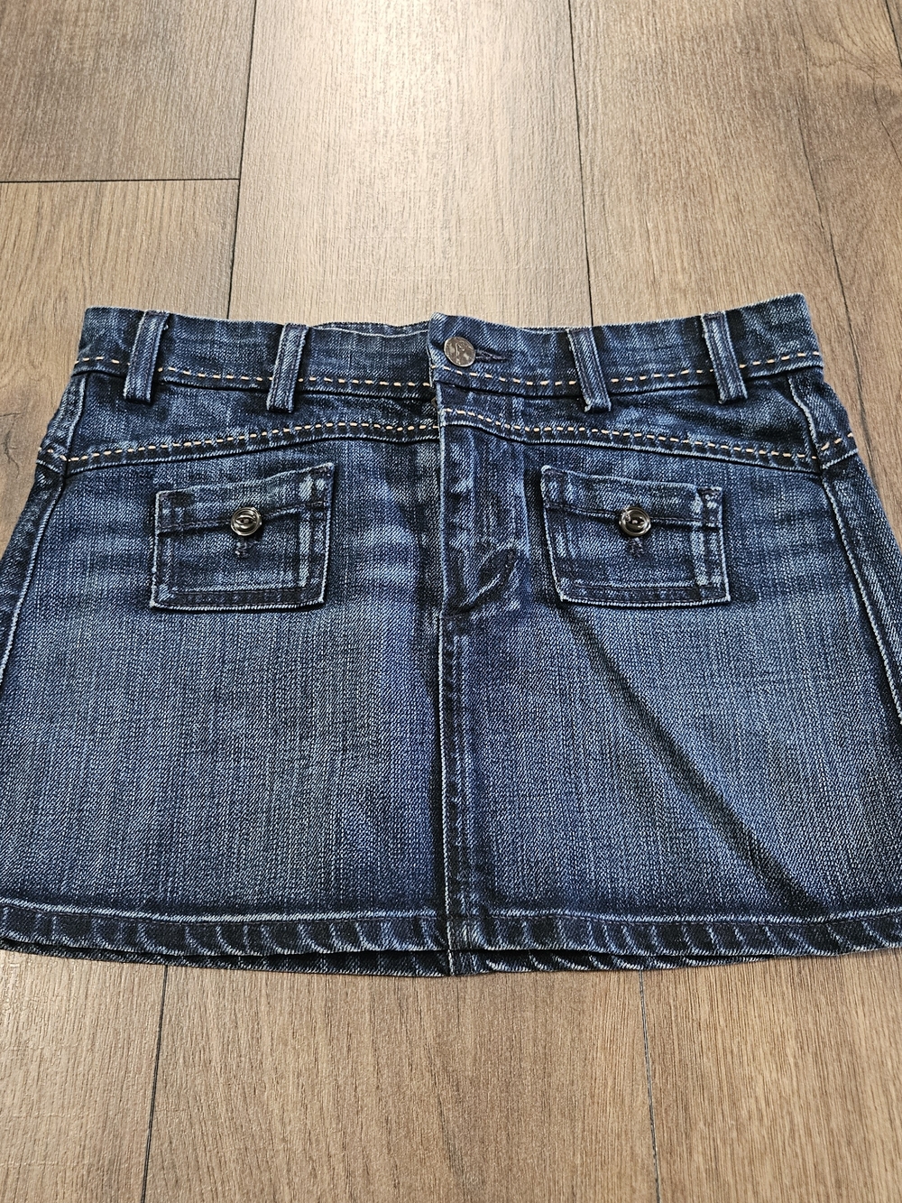 Citizens of Humanity Birkin #369 Stretch Denim Mini Skirt Size 26